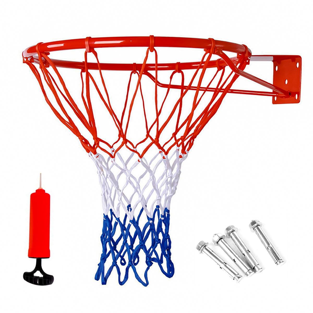 Canestro Da Basket Da Muro NEXT SPORTS - Tabellone 71 Cm, Cerchio 16 Pollici, Per Interno Ed Esterno