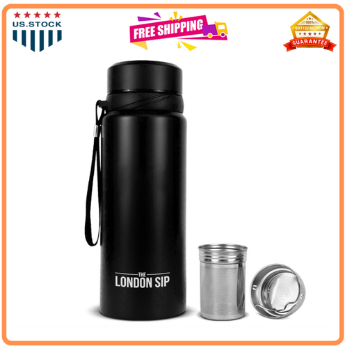 25 Oz Multi-Function Travel Mug Tumbler with Tea Infuser Water Bottle