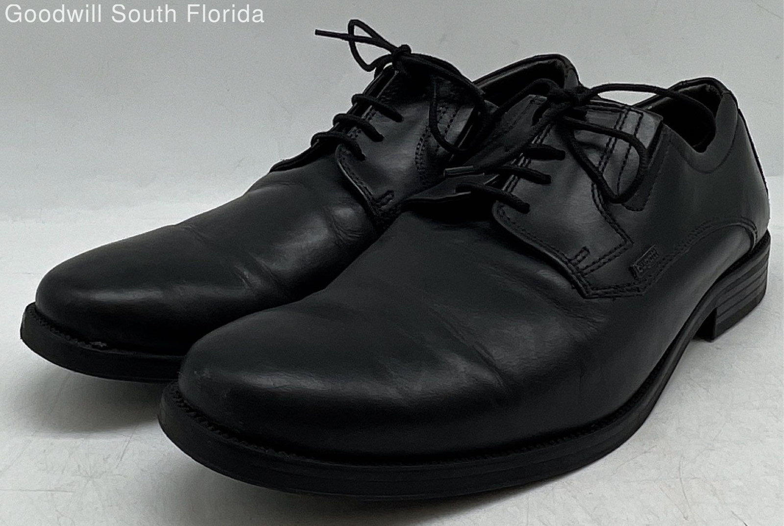 SAOLA Scarpe eleganti derby stringate Bugatti uomo pelle nera punta quadrata taglia EU 40