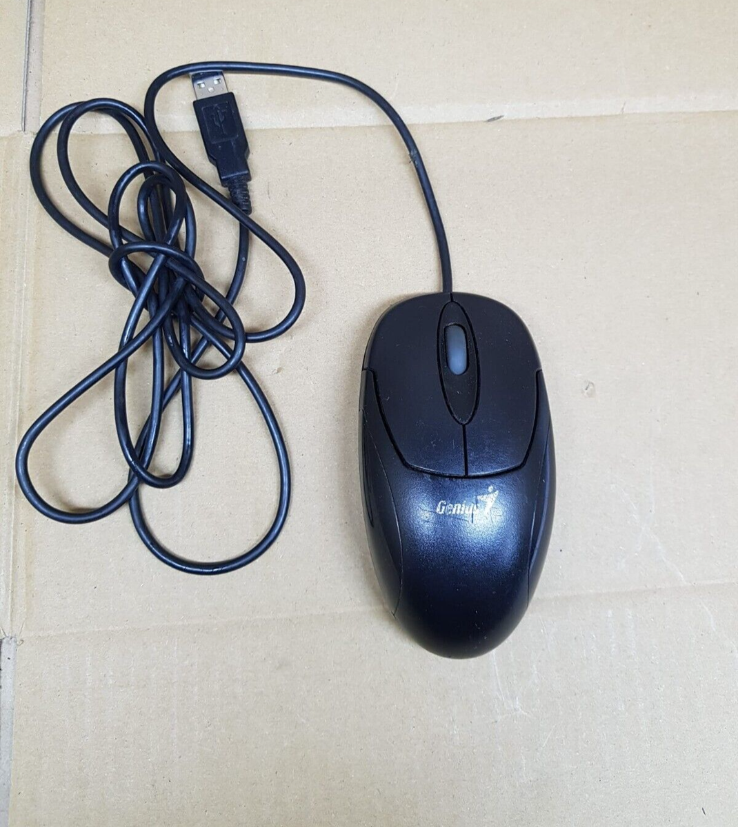 GENIUS XScroll GM-04003A Wheel USB Wired Optical Mouse - Black | eBay