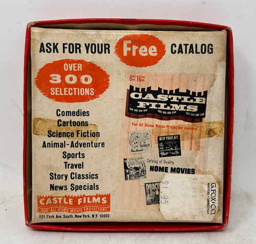 Adventure and Animal Movies Castle Films 8mm #648 Bruins Make Friends - Imagen 3 de 4