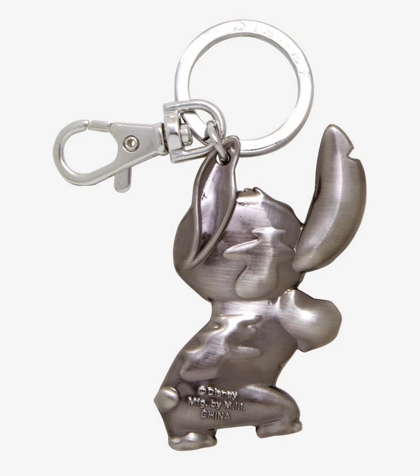 Disney Lilo & Stitch олова стежок металлический брелок новый с Ярлыками - Изображение 2 из 3