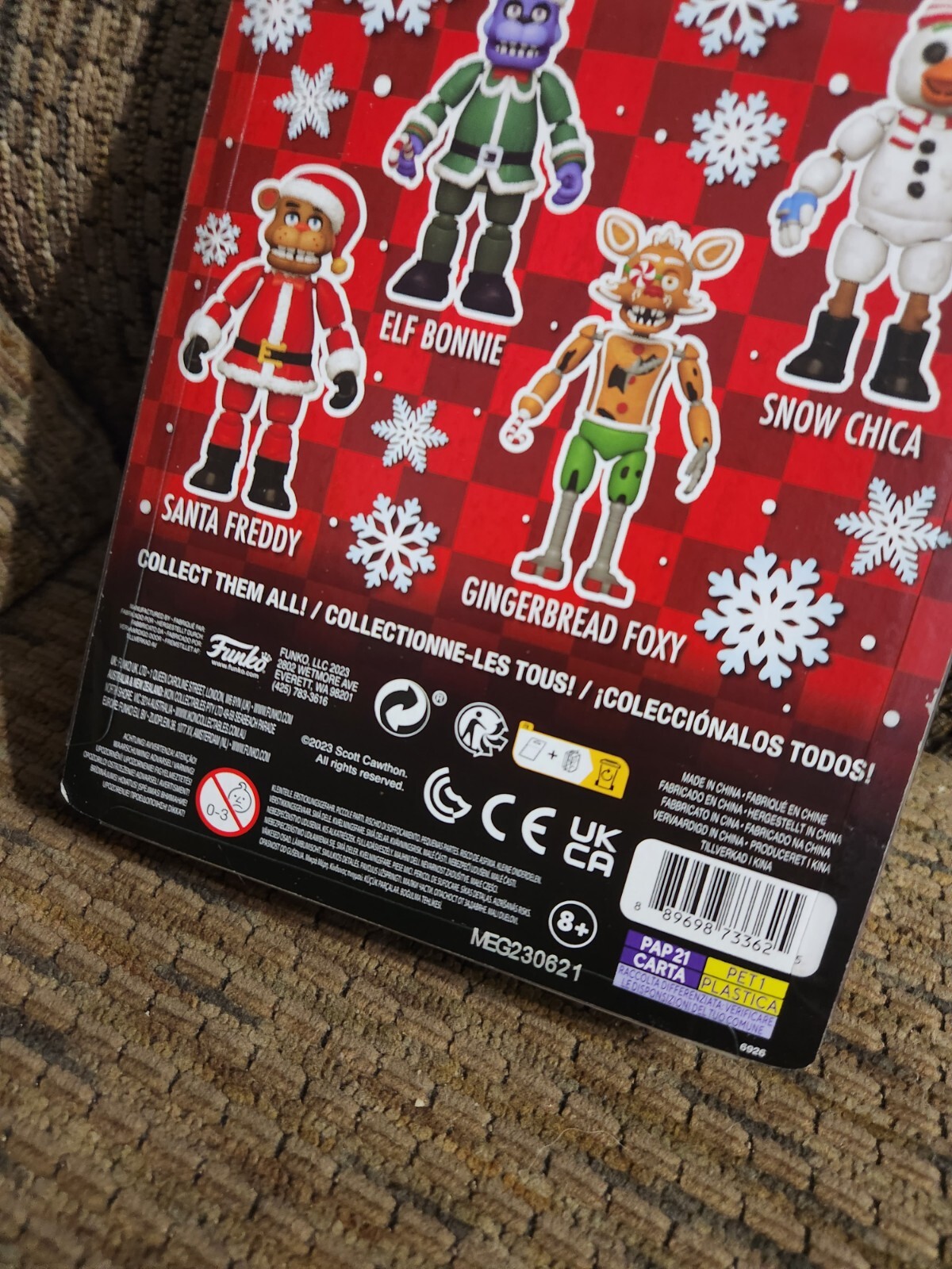 Five Nights At Freddy's FNAF Nutcracker Foxy Action Figure Funko eBay