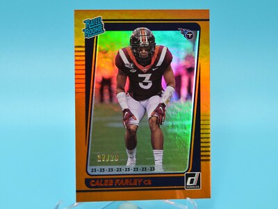 2021 Donruss CALEB FARLEY Elite Rated Rookie #339 Orange