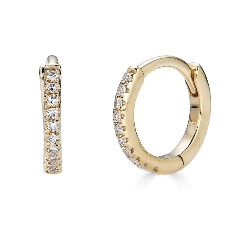 Tiny hoop earrings online for second hole