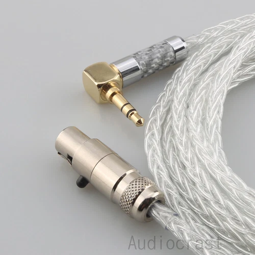 8Core 4N Pure Silver Headphone Cable For AKG Q701 K702 K271 K272 K240 K141 K712 - Picture 4 of 6