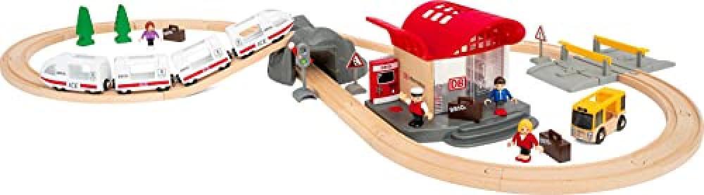 BRIO Bahn 33940 – Deutsche Bahn Ice Set – Accessori per ferrovia BRIO – Co