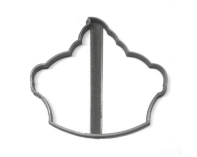 WHOLE PIE OUTLINE THANKSGIVING WHIPPED TOPPING PUDDING COOKIE CUTTER USA PR3113