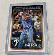 2024 Topps #658- WESTON WILSON Rookie RC Card.. rookie card picture