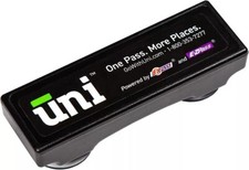 Uni EZ-Pass Transponder 19-State Portable Toll Pass, Activates in 24 Hrs. Black
