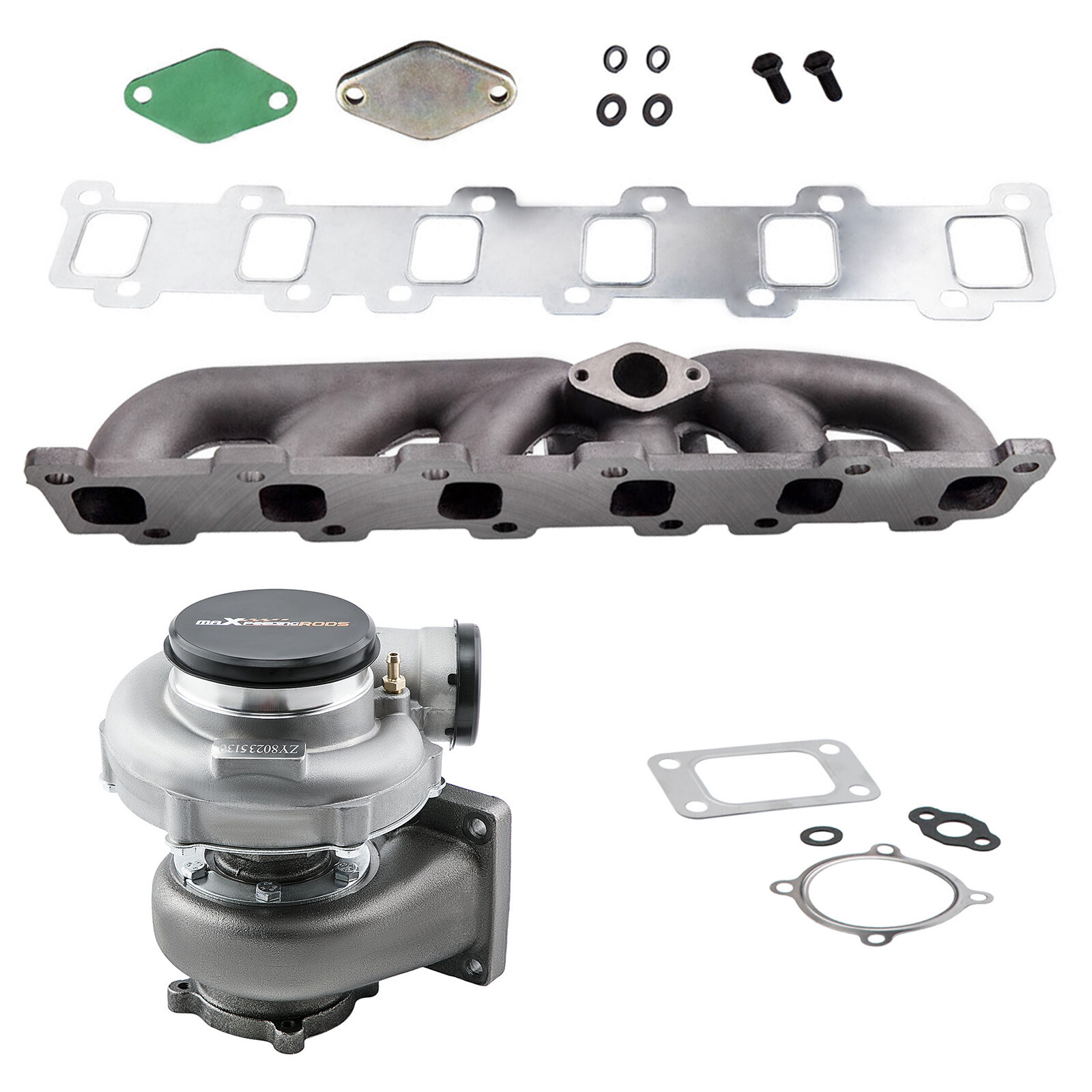 Turbo Turbocharger + Exhaust Manifold Kit For Nissan Patrol 4.2L TD42 GQ Y60 new