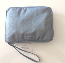 Vera Bradley Lighten Up Wipes Pouch Zen Gray