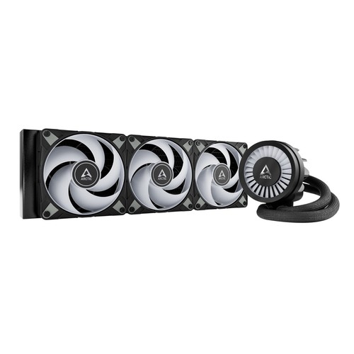 ARCTIC Liquid Freezer III 360 ARGB Black AIO CPU Water Cooler 3 x PWM Fans Pump - Afbeelding 9 van 24