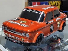 Tamiya 1/10 R/C NSU TT Jagermeister M05 Chassis TBLE02 ESC Savox Servo Motor