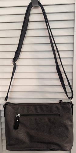 Borsa a tracolla Rosetti borsetta 108833 uso minimo grigio nero argento - Foto 6 di 7