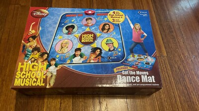 2007 Disney High school Musical Kids Musical Dance Mat  No.06251