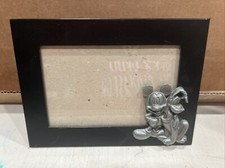 Mickey And Pluto pewter frame