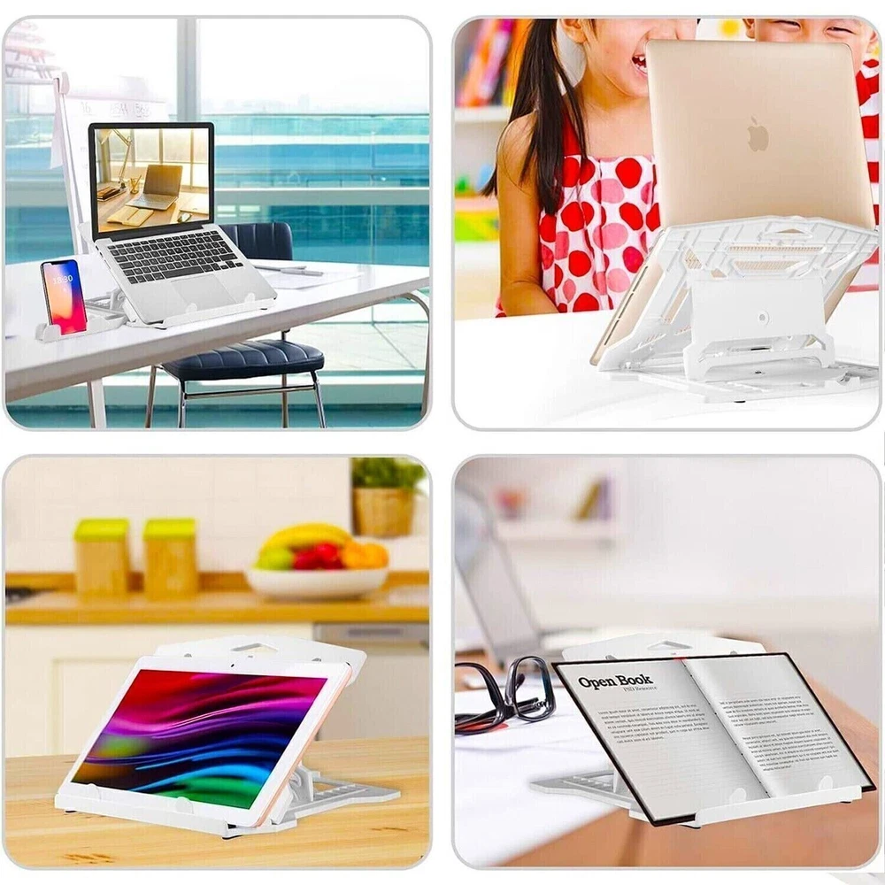 Adjustable Portable Laptop Stand for Desk Ergonomic Holder