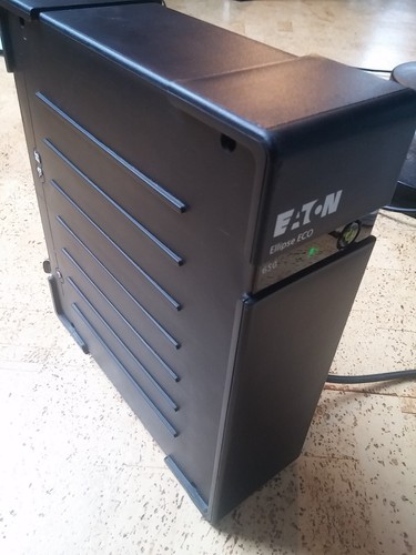 UPS/USV EATON ECO 650VA/400W FR - NEW BATTERY - TESTED - Afbeelding 3 van 13