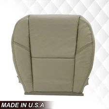 2008 Cadillac Escalade Driver Side Bottom Replacement Leather Seat Cover inTan
