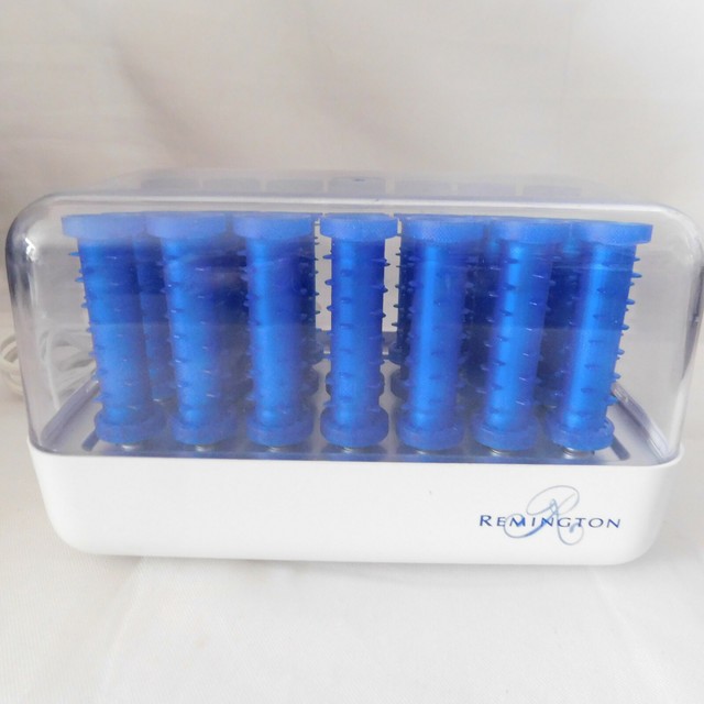 Remington Tight Curls 21 Wax Core Pageant Hot Rollers Curlers Clips