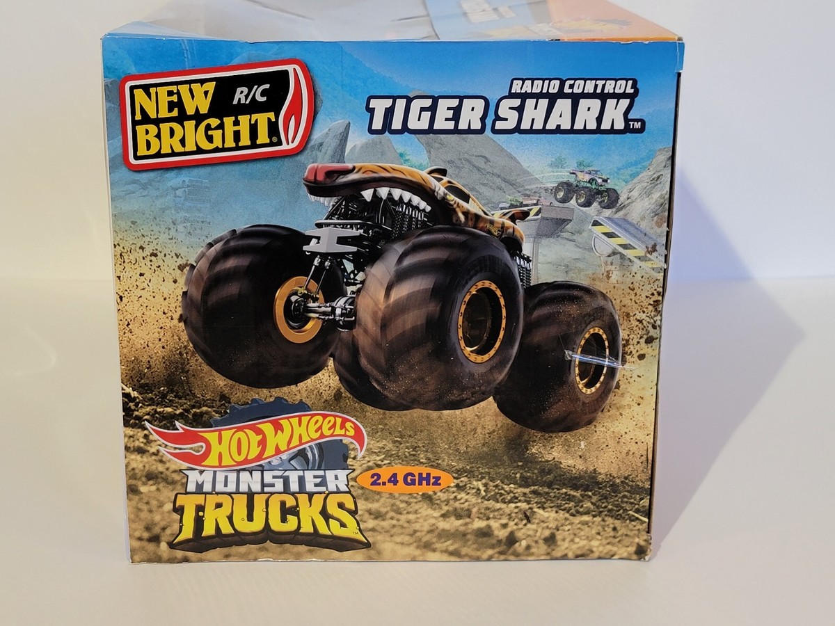 HOT WHEELS MONSTER TRUCK RC 1:24 Radio Control TIGER SHARK