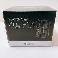 Voigtlander NOKTON classic 40mm F1.4 SC VM For Leica M - New -Fast ship