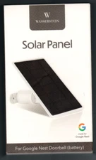 Wasserstein Solar Panel for Google Nest Doorbell (battery) 2W NIB