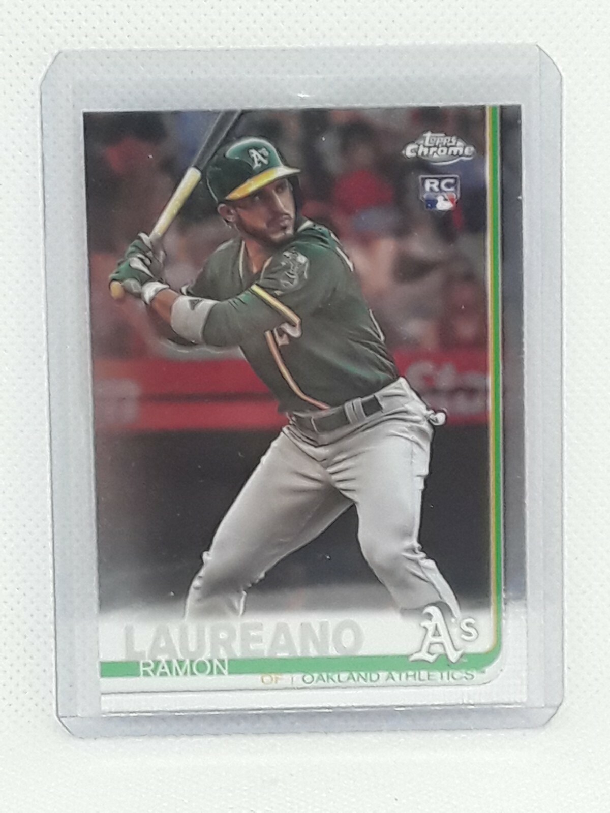 Ramon Laureano 2019 Topps Chrome Baseball - #178 - Oakland Athletics
