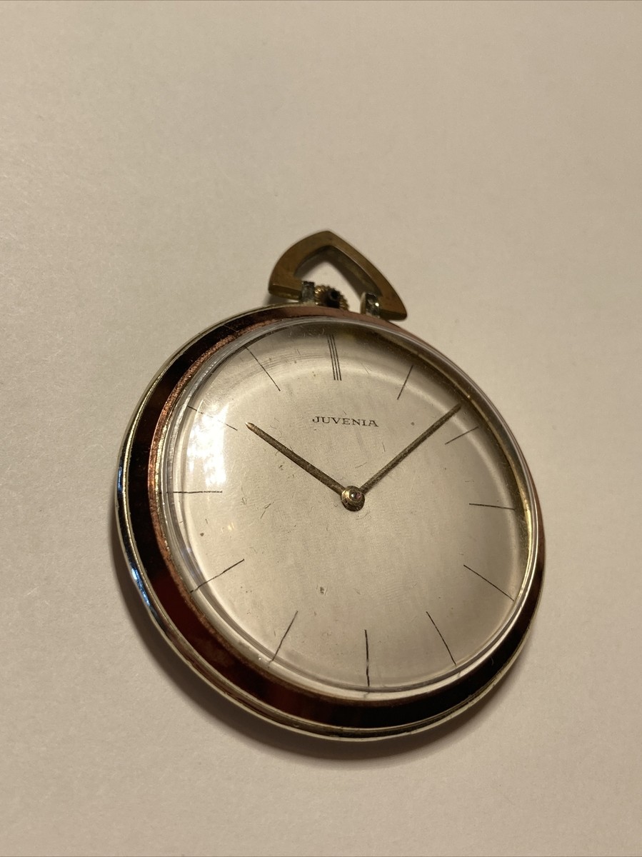 JUVENIA 21J Cal 604 High Grade Men's Swiss Pocketwatch