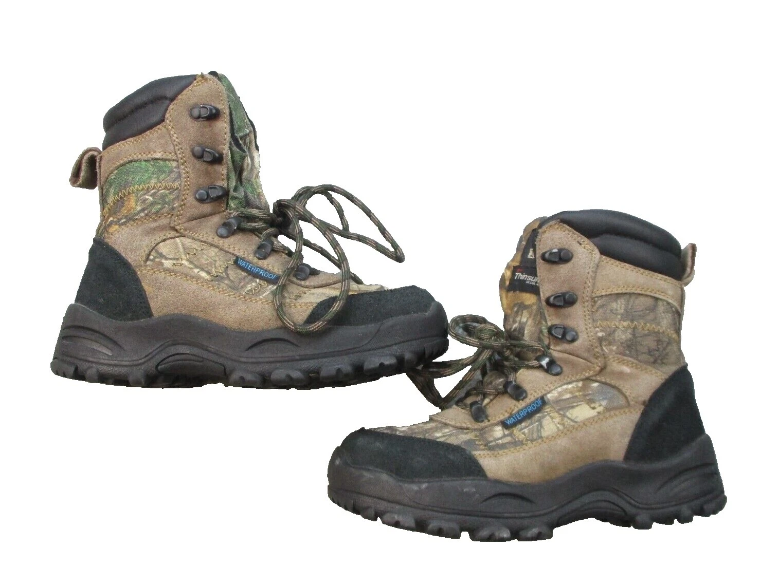 Realtree Leather Upper Shoes for Boys