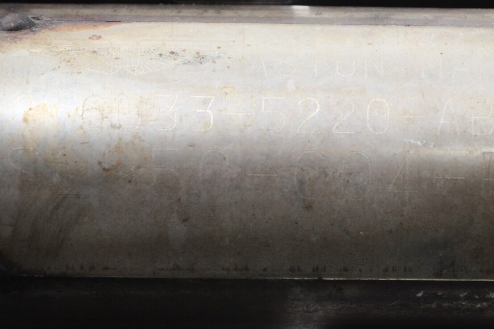 2007-08 ASTON MARTIN V8 VANTAGE 4.3L EXHAUST REAR RIGHT INTERMEDIATE PIPE OEM