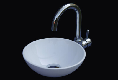 klein rund Gäste WC Hand waschbecken waschtisch Aufsatzbecken 4595 28 x