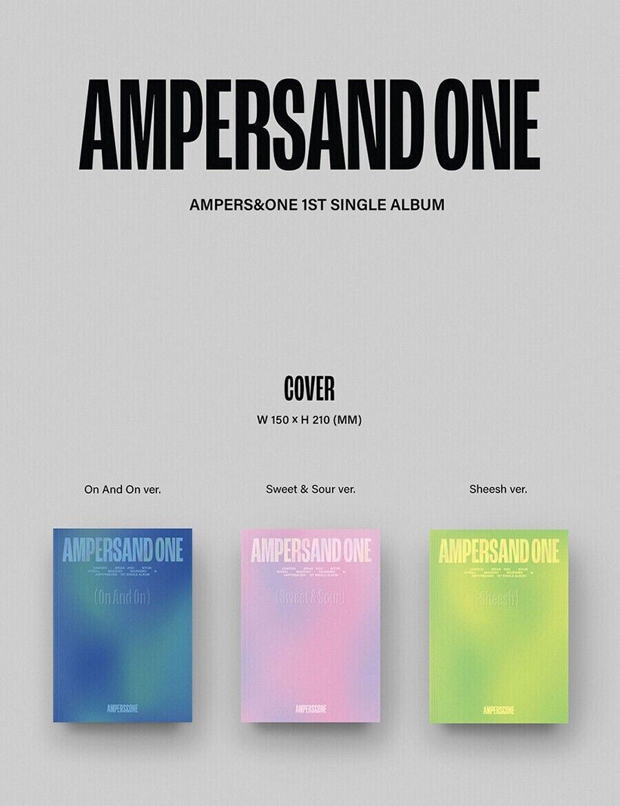 AMPERS&ONE [AMPERSAND ONE] 1st Single Album RANDOM CD+Foto