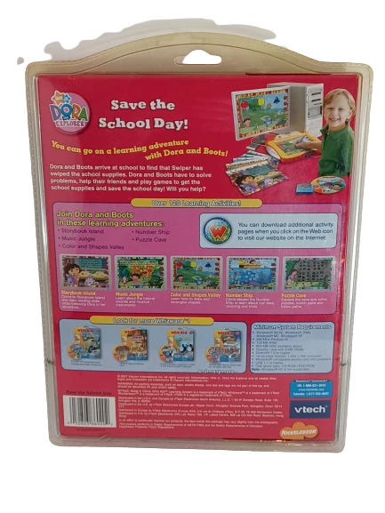VTech Whiz Kid Learning System Dora the Explorer - Kindergarten - New - Image 2 of 2