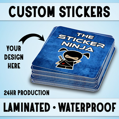 Custom logo stickers |  Product Labels | Die cut Stickers  custom stickers bulk 