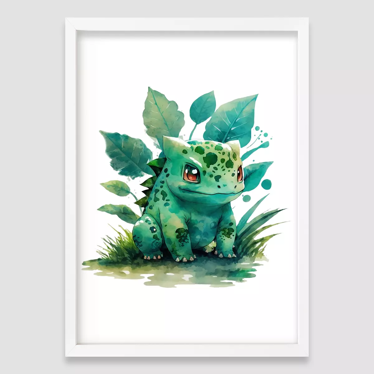 Extremely Fun Watercolor Pokemon Posters $7