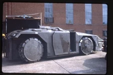 Aliens Armored Personnel Carrier Model on studio lot Original 35mm Transparency