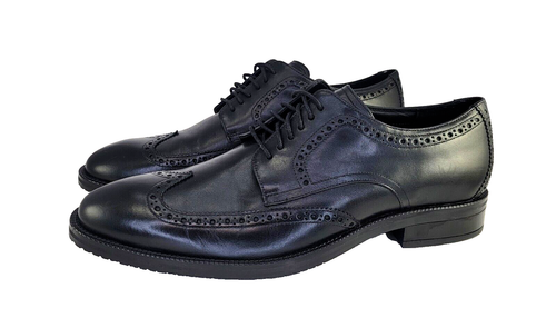 Cole Haan Modern Essential elegante Schuhe Budapester Oxford wasserdicht schwarz Leder 9