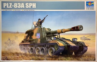 Trumpeter 05536 PLZ-83A SPH 1:35 Neu Bauteile versiegelt in Original Box