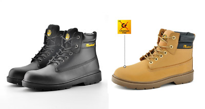 M-8149 Herren Sicherheit Extrabreite Passform Stahlkappe Spitze Arbeitsstiefel UVP £45 Größe 12+