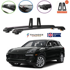4X STOPPER Roof Rack Cross Bars Anti-Theft fits FOR PORSCHE CAYENNE 2002 - 2010