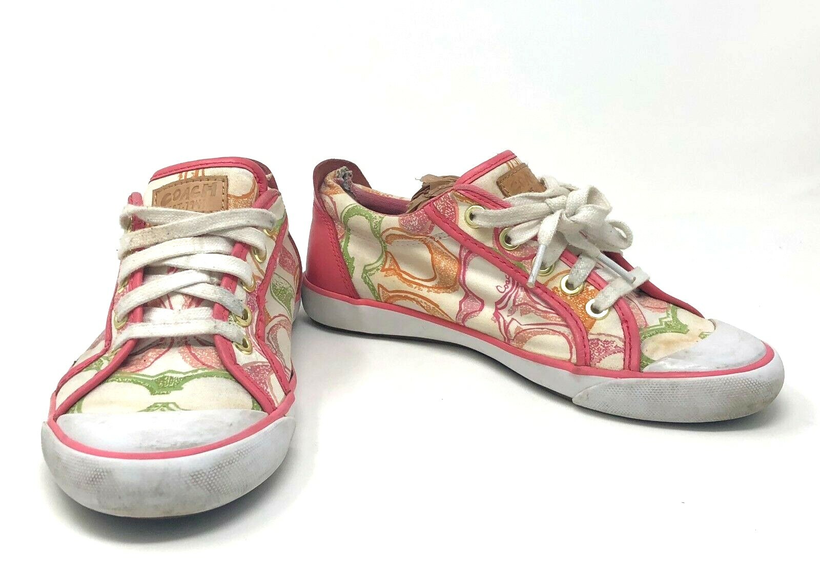 coach lace up sneakers