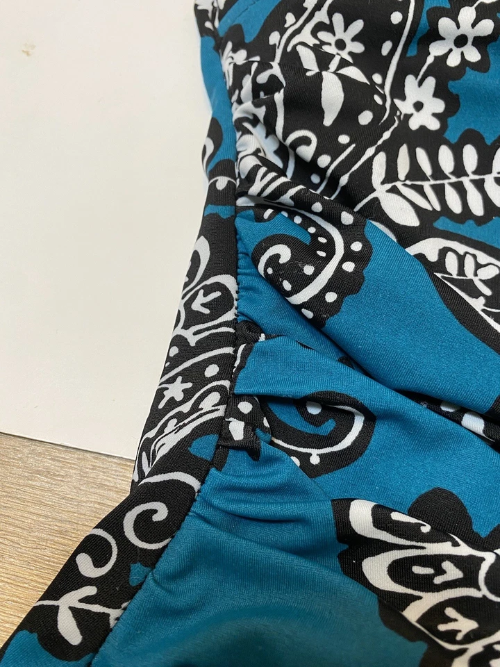 Magicsuit Blue/ black one piece swimsuit size Small Slimming Miracle - Image 4 of 4