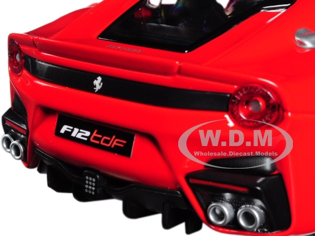 Ferrari F12 TDF Red 1/24 Diecast Model Car by Bburago 26021