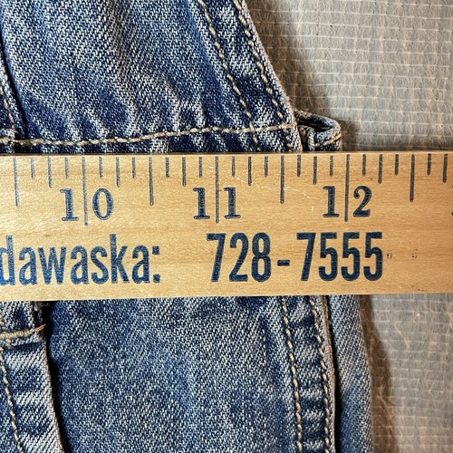 Osh Kosh Bgosh Youth Overalls Size 4 Vestbak Light Wash - Distressed - Picture 10 of 12