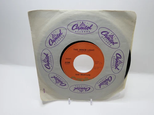 THE BEATLES / 45 RPM CAPITOL 2138 "LADY MADONNA/THE INNER LIGHT" MONO EX