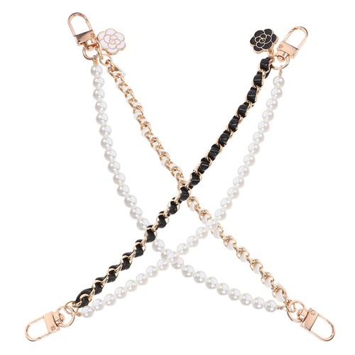 2 Pcs Pearl Chain Aesthetic Phone Charm Cellphone Beaded Lanyard - Zdjęcie 12 z 12