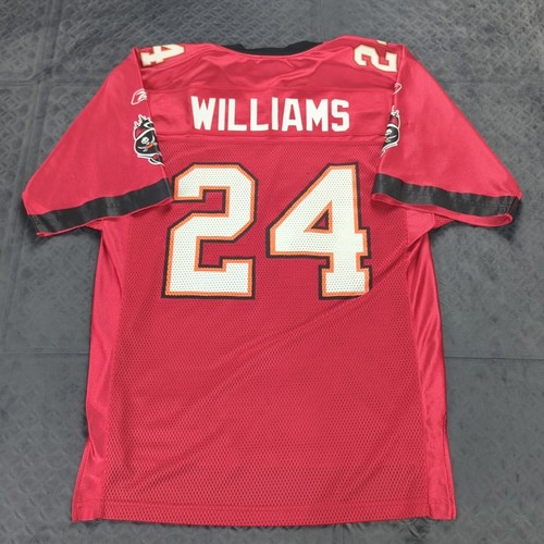 Tampa Bay Buccaneers Jersey Cadillac Williams Y2K Reebok Short Sleeve Men Medium - Picture 2 of 10