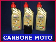 KIT TAGLIANDO OLIO CASTROL POWER 1 10W40 + FILTRO SUZUKI DL 650 V STROM 2010